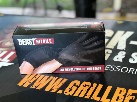 Grill BEAST Nitrile Food Prep Gloves XL - L - M