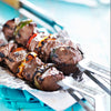 Stainless Steel Skewers Set - Flat Blade and Reusable - BEAST Impalerz